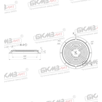 Люк чугунный легкий Л (А15)-1-60